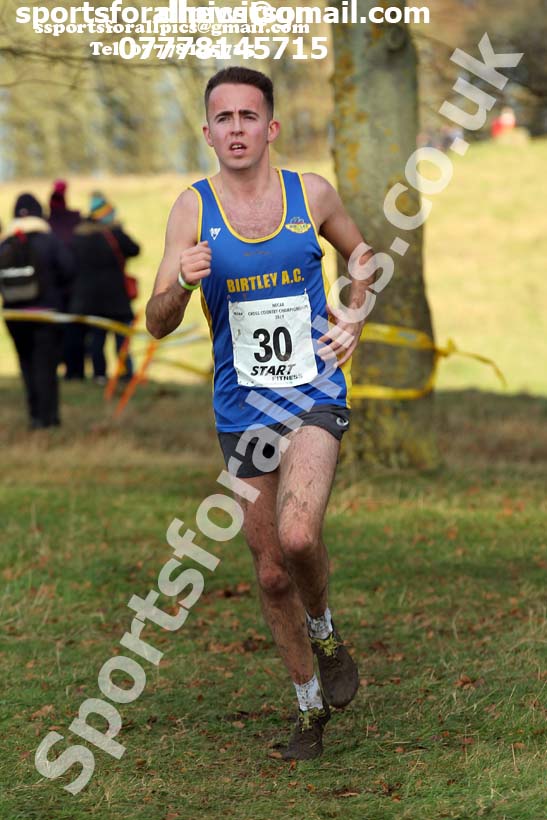 Senior mens cross country, 2019 North Eastern Cross Country Champs., Alnwick, Northumberland.  Photo: David T. Hewitson/Sports for All Pics